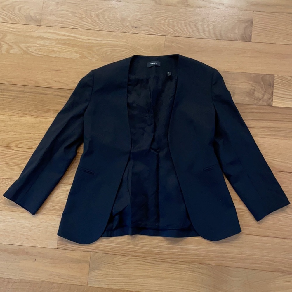 Theory Lindrayia Good Wool Blazer